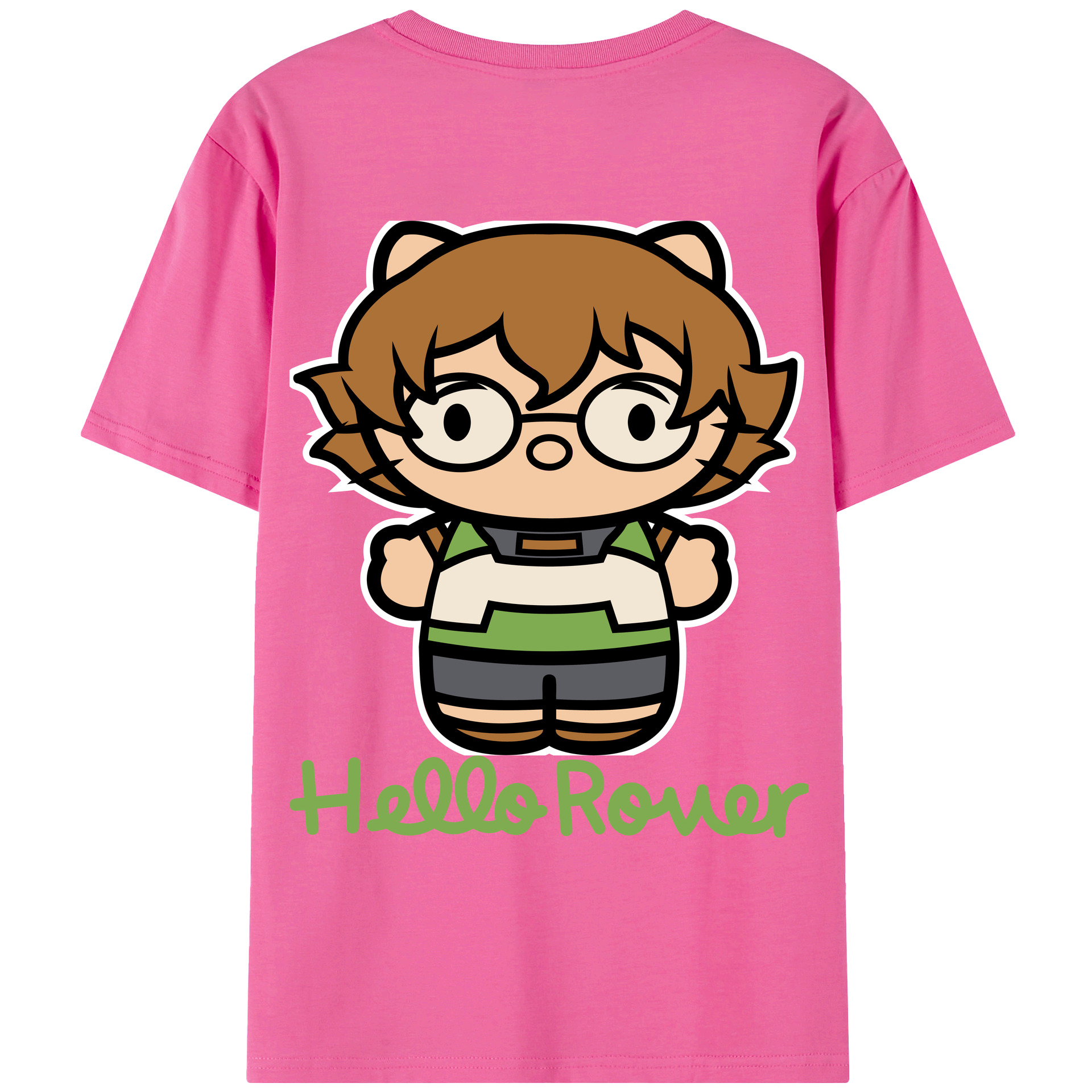 （画像用） Hello Kitty ハローキティ レディース半袖Tシャツ(バックプリント)